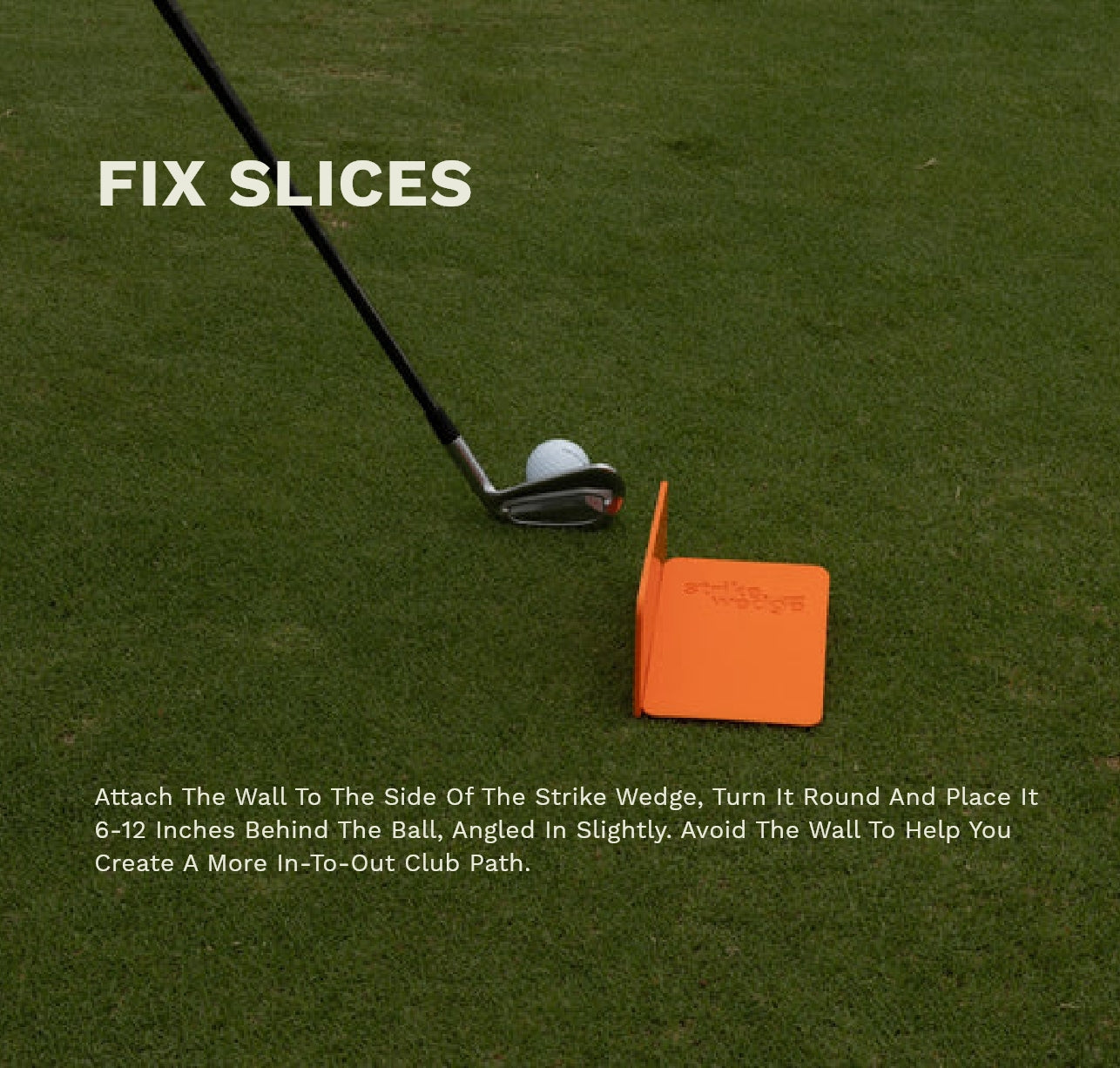 Sliver strike wedge ストライクウェッジ ゴルフ練習器具 ストライクウェッジ – 安定した打撃とツアースピンを実現するゴルフ