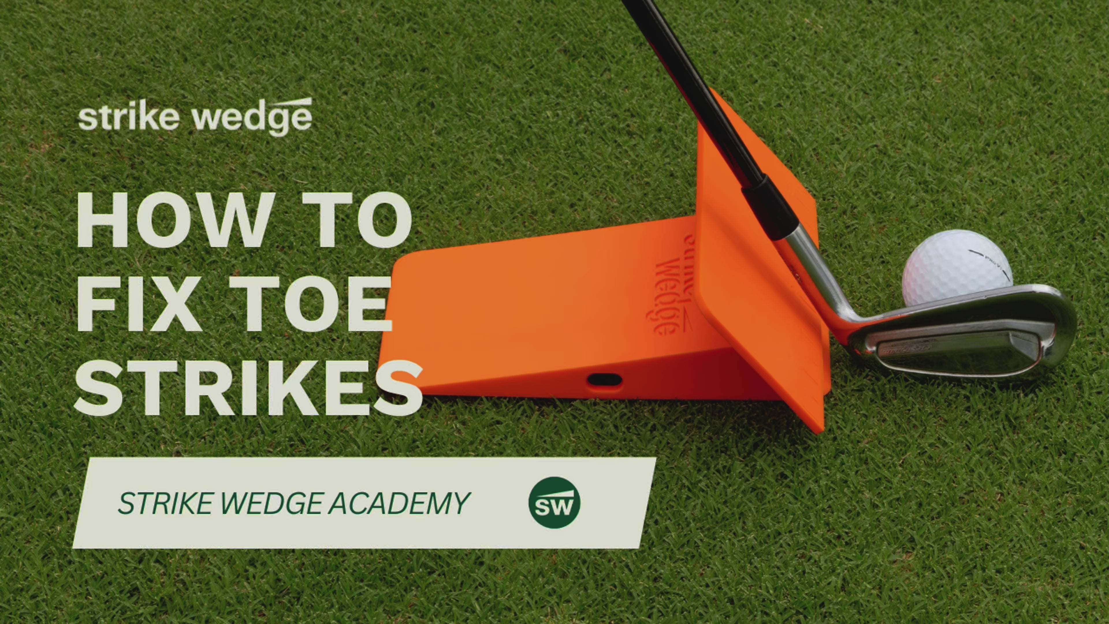 Sliver strike wedge ストライクウェッジ ゴルフ練習器具 How To – Strike Wedge